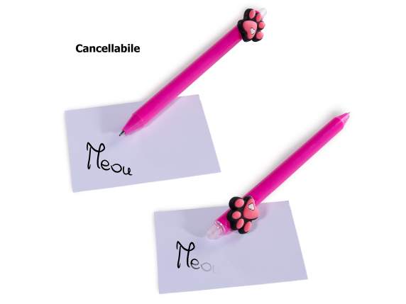 Penna cancellabile e ricaricabile "Teneri A-mici"