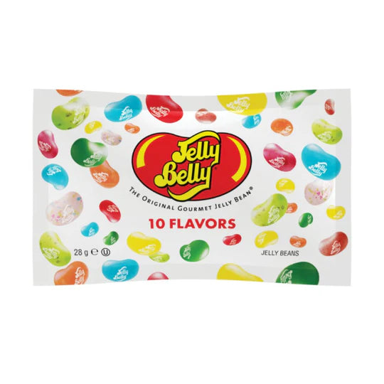 Jelly Belly 10 Flavours, caramelle alla frutta da 28g