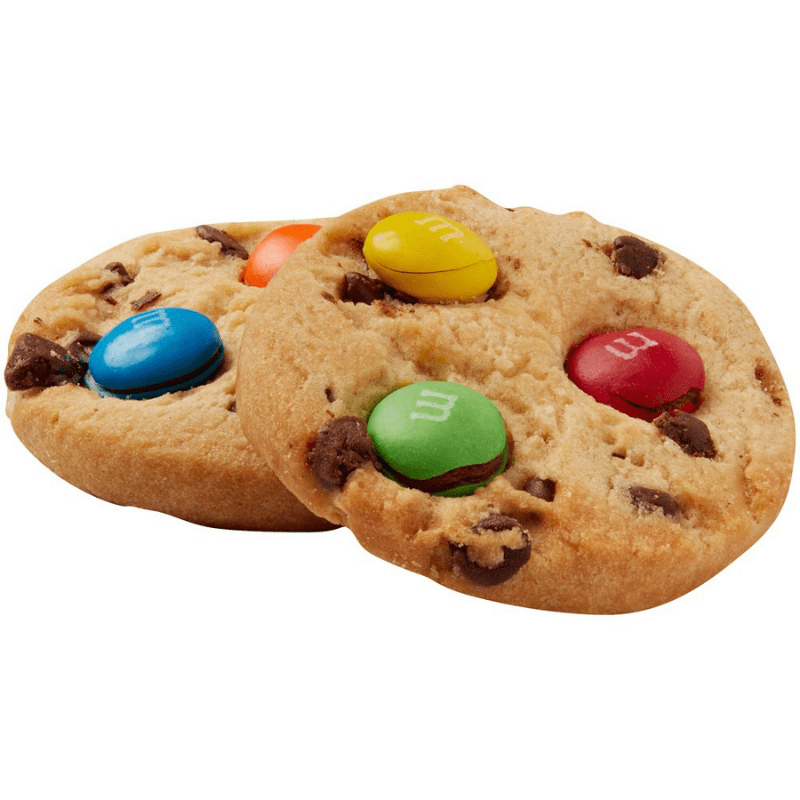 M&M's Minis Bite Size Cookies, biscotti al cioccolato con M&M's da 45g