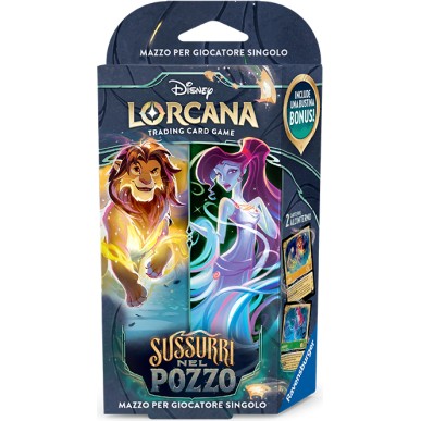 LORCANA - STARTER DECKS - MAZZO AMBRA/SMERALDO - SIMBA / MEGARA