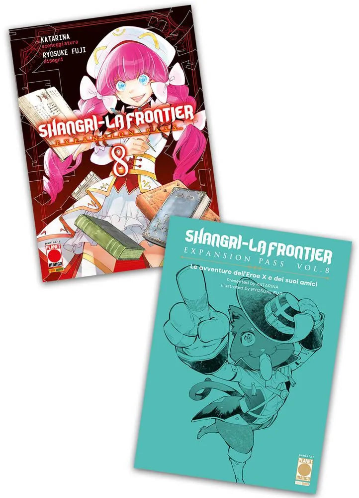 Shangri-La Frontier 8 Expansion Pass: Bundle Variant e Booklet
