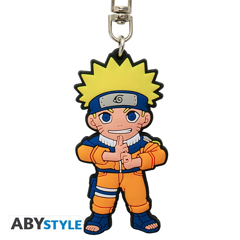ABYKEY465 - NARUTO - PORTACHIAVI - NARUTO PVC