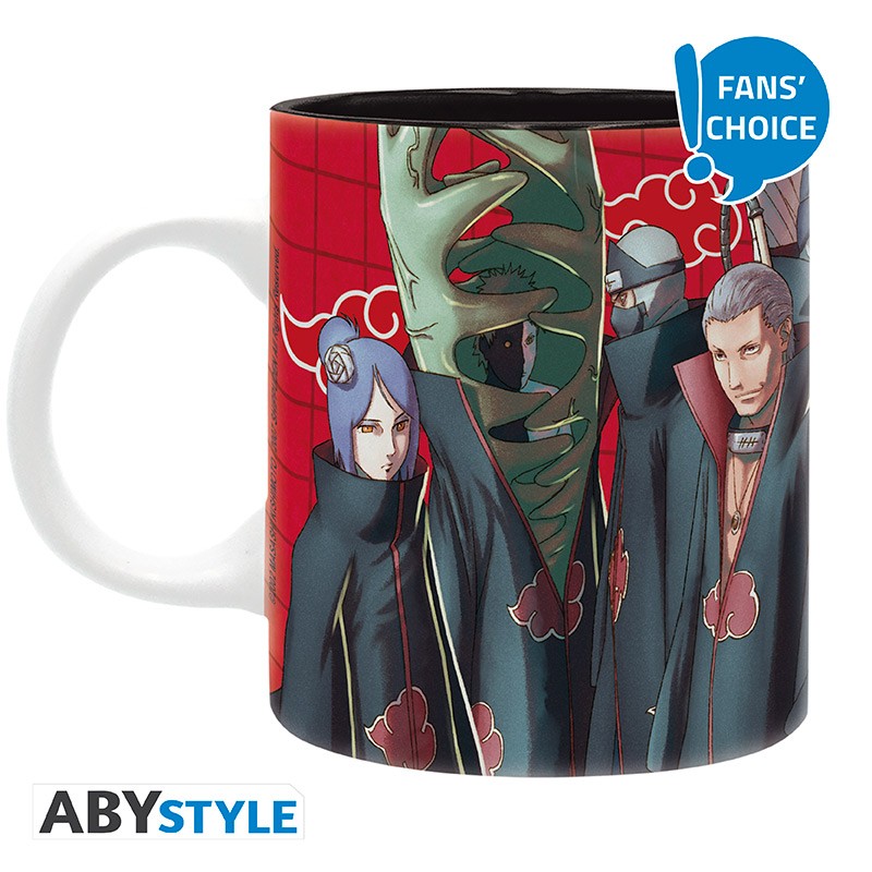 ABYMUGA301 - NARUTO SHIPPUDEN - Tazza - 320 ml - Artwork Akatsuki - subli