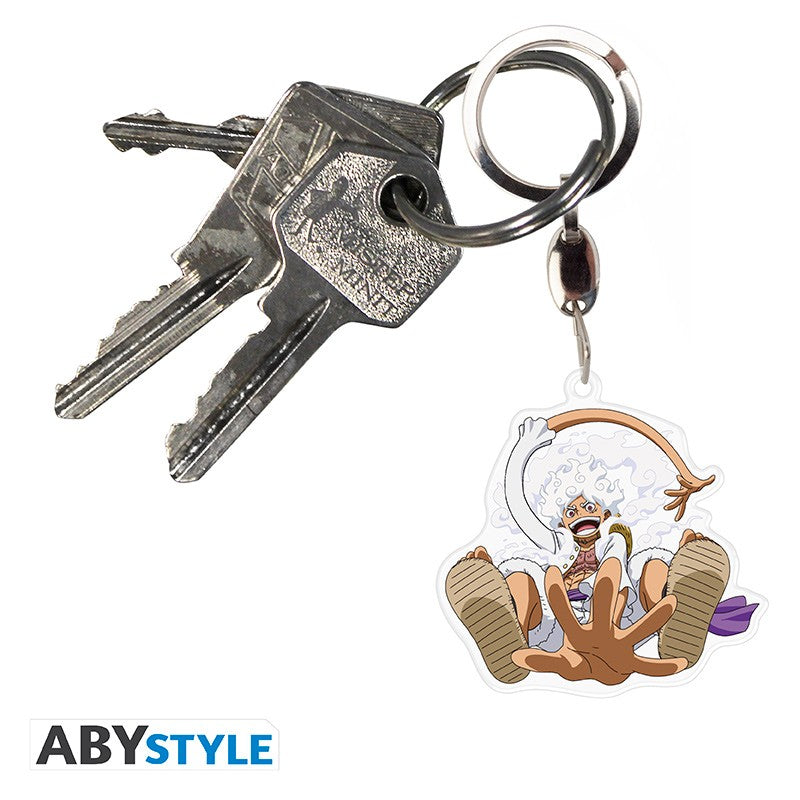 ABYKEY591 - ONE PIECE - PORTACHIAVI - LUFFY GEAR 5TH