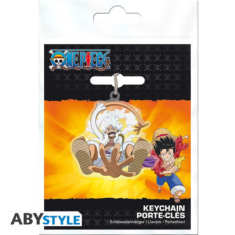 ABYKEY591 - ONE PIECE - PORTACHIAVI - LUFFY GEAR 5TH