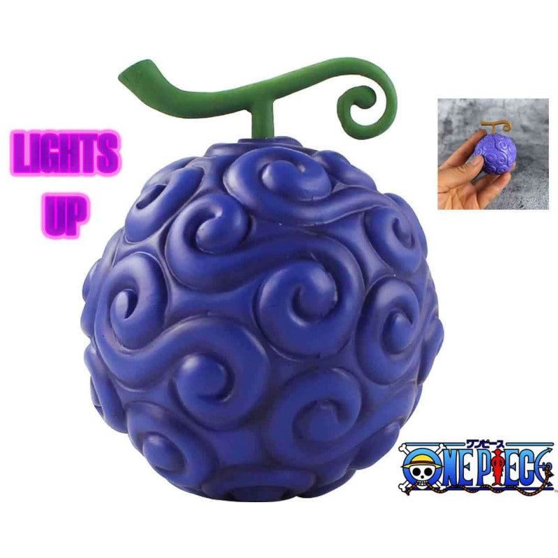 One Piece Light-Up Figure Devil Fruit 8 cm - Luce Lampada