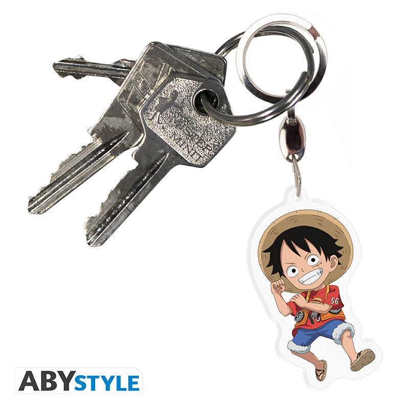 ABYKEY512 - ONE PIECE: RED - PORTACHIAVI - LUFFY