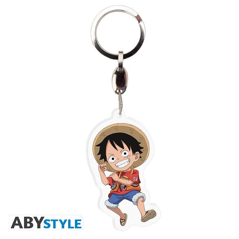 ABYKEY512 - ONE PIECE: RED - PORTACHIAVI - LUFFY
