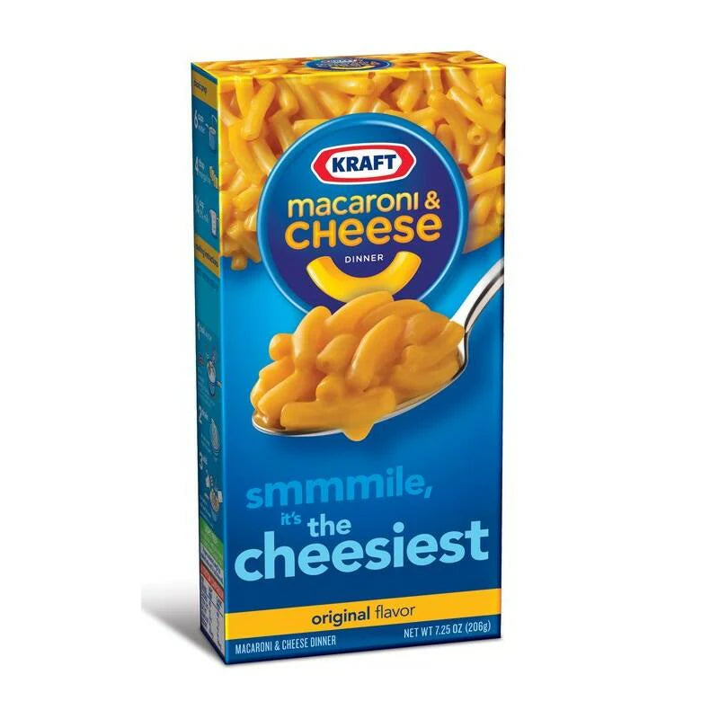 Kraft Mac & Cheese 206g Pasta Maccheroni al formaggio