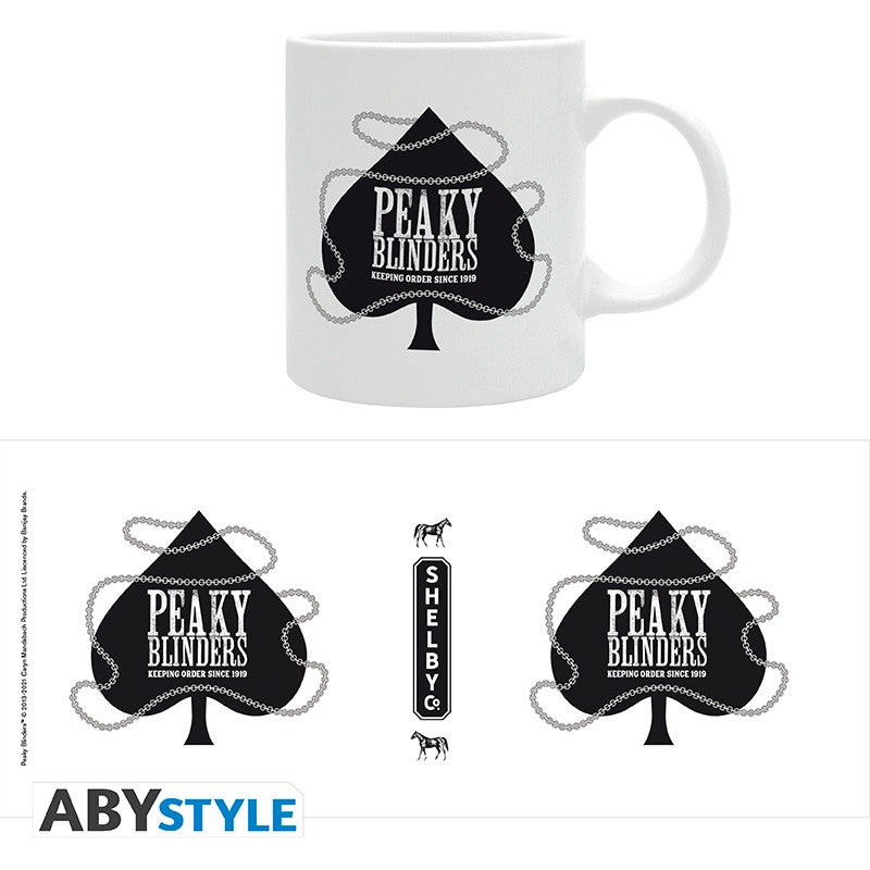 ABYMUGA103 - PEAKY BLINDERS - TAZZA 320ML - SPADE