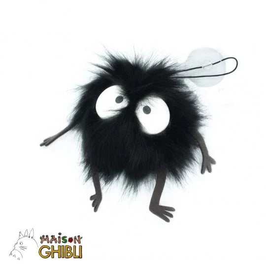 Studio Ghibli Ball Chain Plush Noiraude spiriti della fuliggine 7 cm