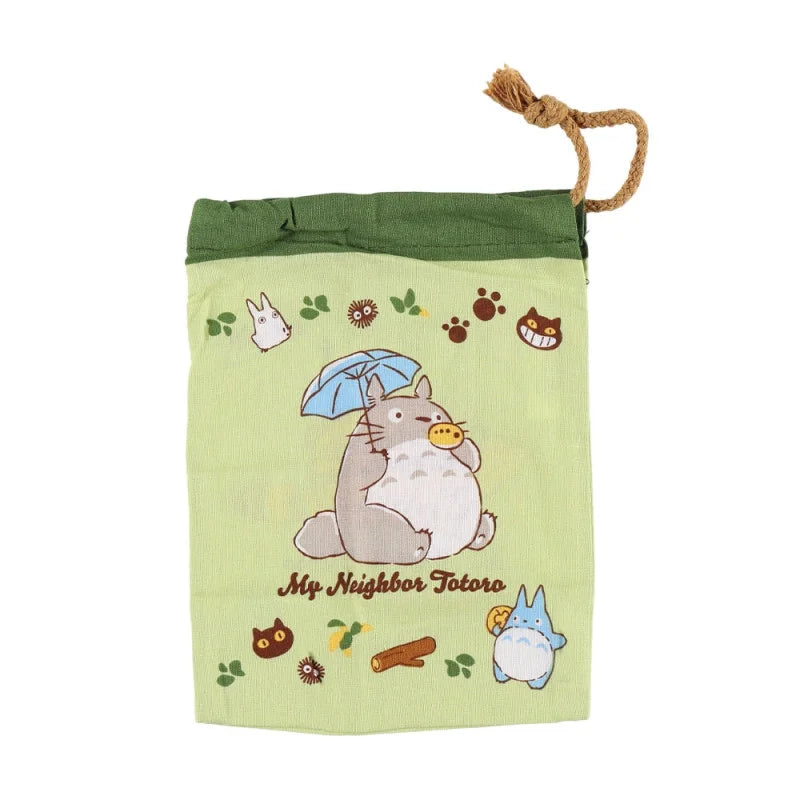 String pouch Totoro & Catbus - My Neighbor Totoro
