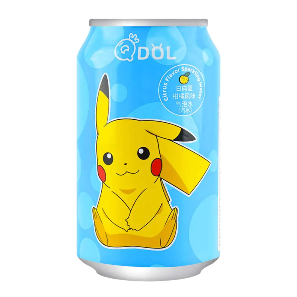 Qdol Pokémon Pikachu Bevanda Frizzante agli Agrumi