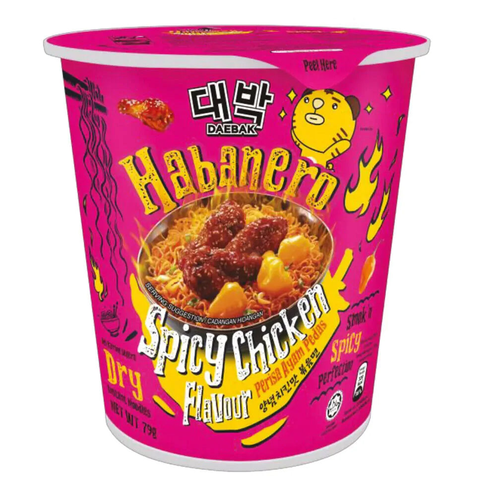RAMEN ISTANTANEO HABANERO SPICY CHICKEN - AL POLLO PICCANTE