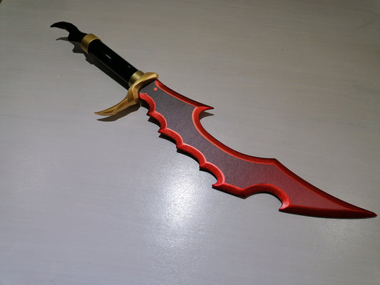 PUGNALE SOLO LEVELING KAMISH WRATH IN LEGNO