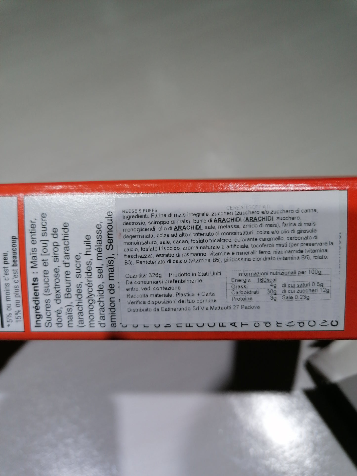Reese's Puffs Cereali 326g