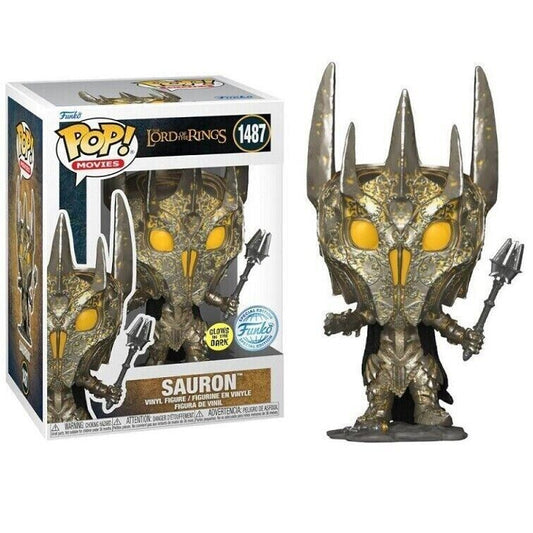 Lord of the Rings Funko POP! Movies Vinyl Figure 1487 Sauron 10 cm - SPECIAL EDITION - GLOWS IN THE DARK