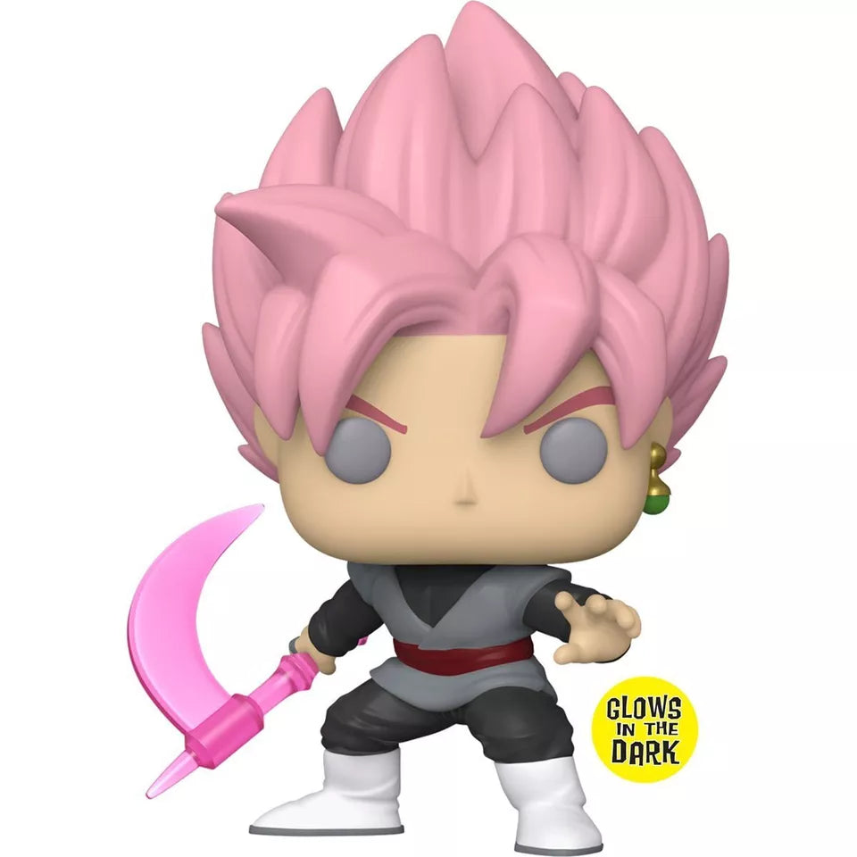 Dragon Ball Super FUNKO POP! Animation Vinyl Figure 1279 Super Saiyan Rosè Goku Black 9 cm - SPECIAL EDITION Glows in the dark