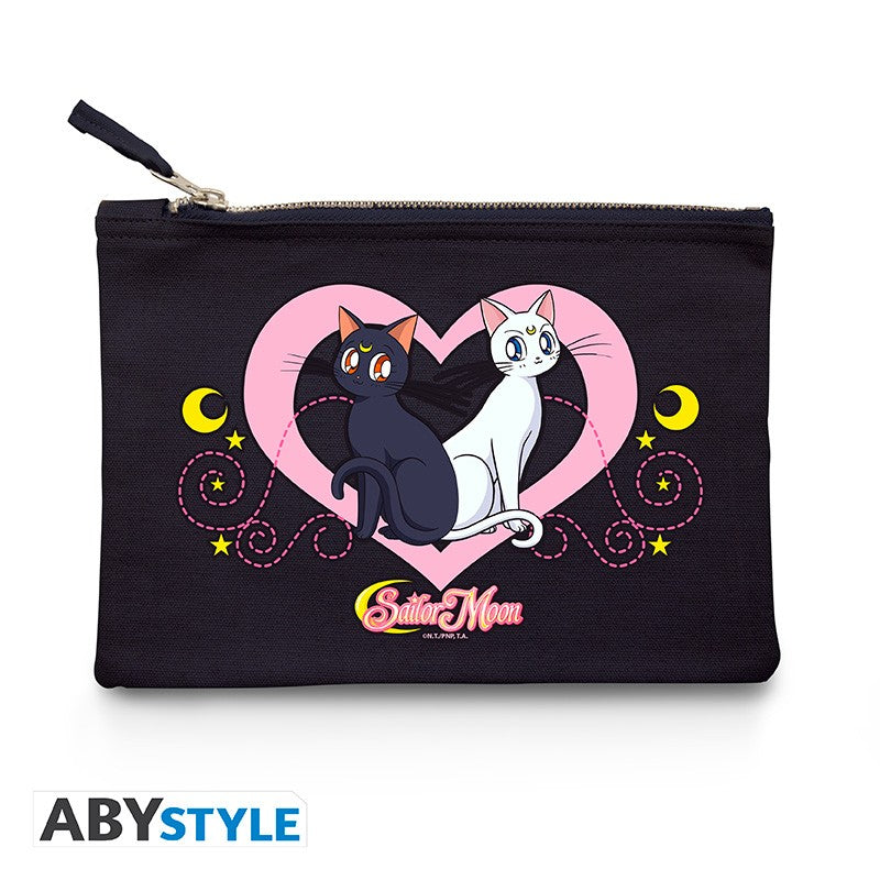 SAILOR MOON COSMETIC CASE Pochette Luna e Artemis