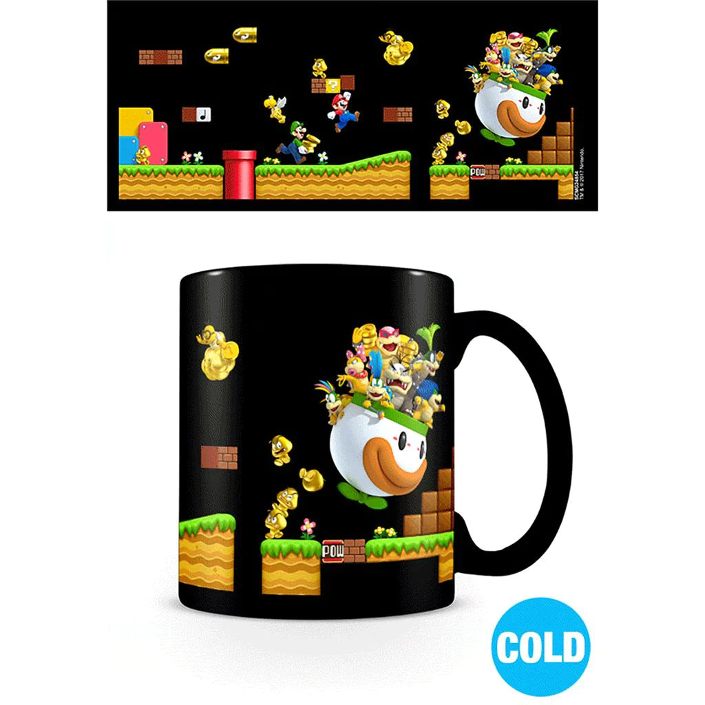 SCMG24854 - SUPER MARIO - TAZZA HEAT CHANGE - GOLD COIN RUSH