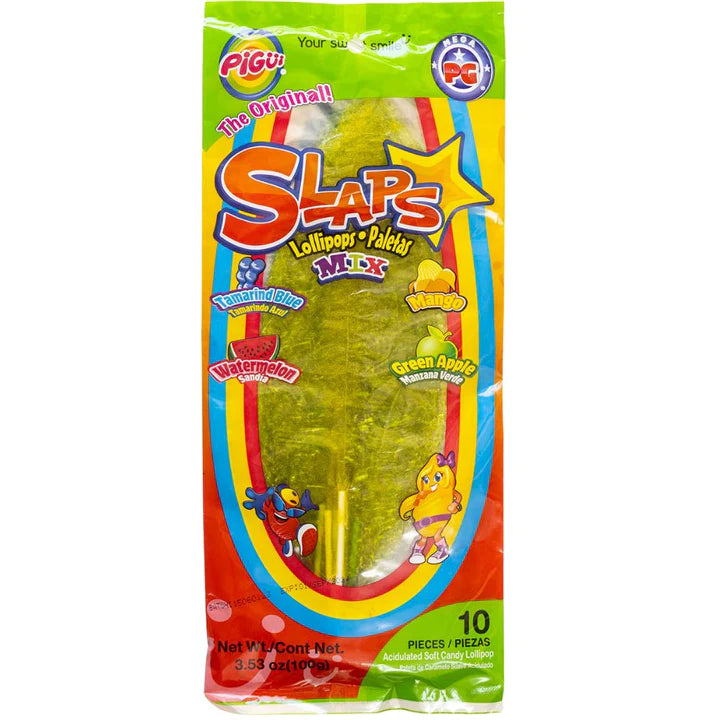 Slaps Lollipops Mix - caramelle modellabili alla frutta da 100g