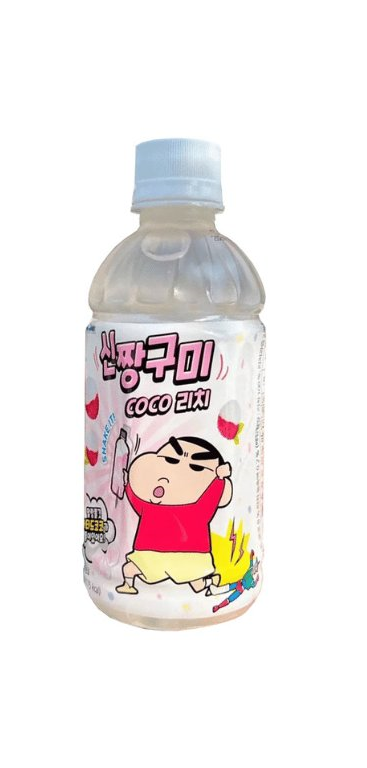 SOFT DRINK CON NATA DE COCO AL GUSTO LITCHY - CRAYON SHIN CHAN