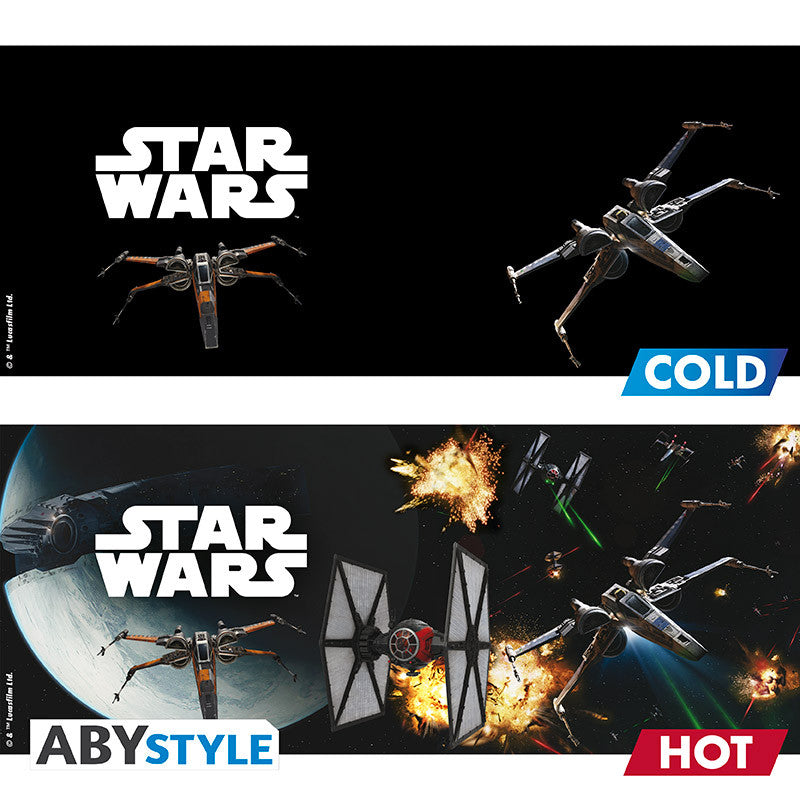 ABYMUGA548 - Tazza STAR WARS Heat Change Cambiacolore 460 ml Battaglia Spaziale
