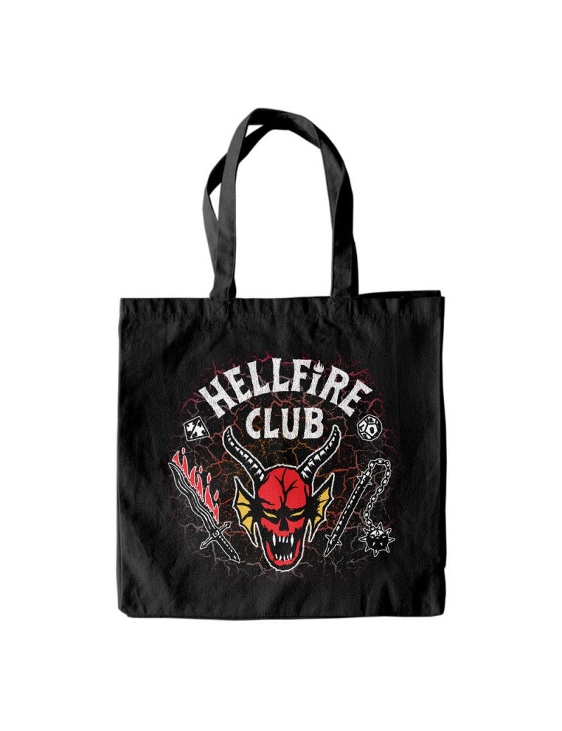 STRANGER THINGS - TOTE BAG - HELLFIRE CLUB