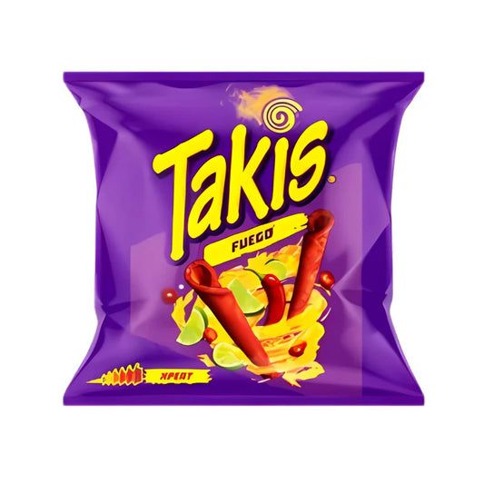 Takis Fuego, tortillas di mais piccanti da 40g