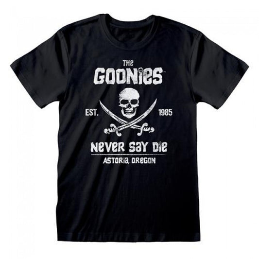 THE GOONIES - T-SHIRT - NEVER SAY DIE