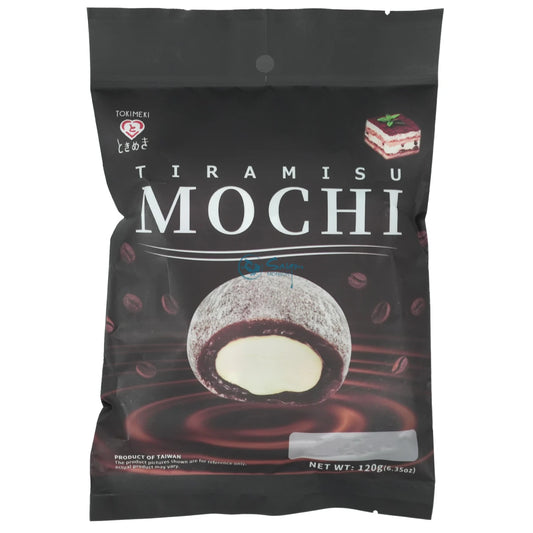 MOCHI DOLCETTI DI RISO GIAPPONESI MINI IN BUSTA AL GUSTO TIRAMISU' 120gr