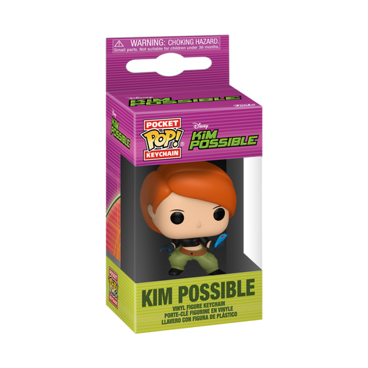 KIM POSSIBLE - KEYCHAIN - KIM 4CM PORTACHIAVI