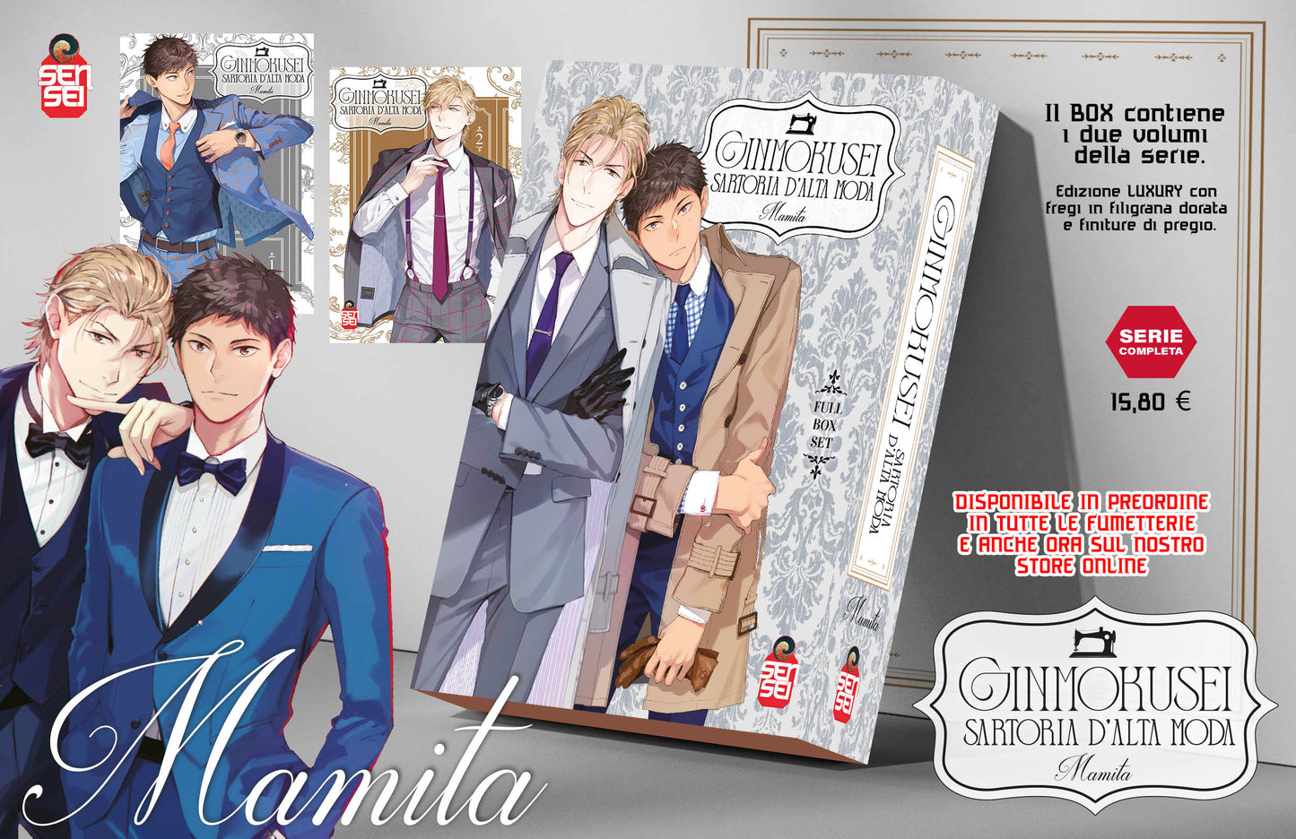 GINMOKUSEI: SARTORIA D'ALTA MODA DELUXE BOX
