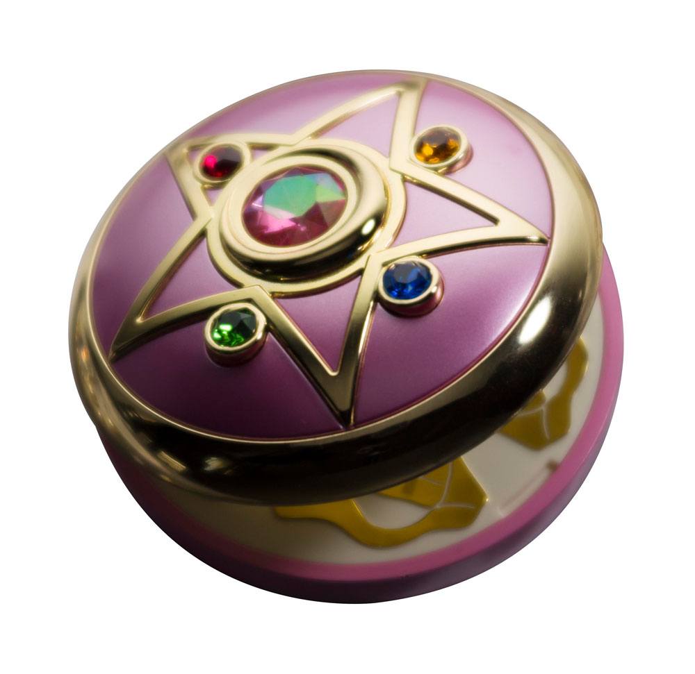 Sailor Moon Proplica Replica 1/1 Crystal Star Spilla trasformazione Brilliant Color Edition 7 cm