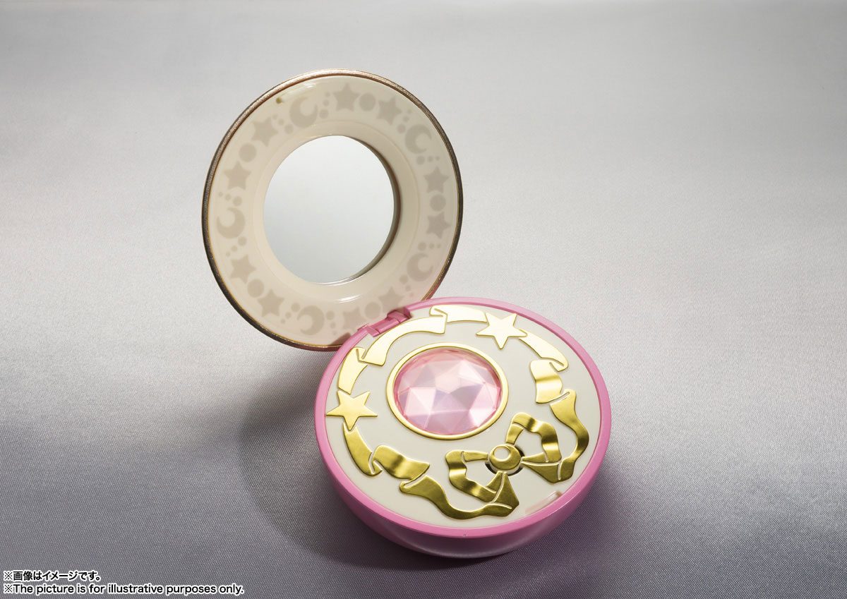 Sailor Moon Proplica Replica 1/1 Crystal Star Spilla trasformazione Brilliant Color Edition 7 cm