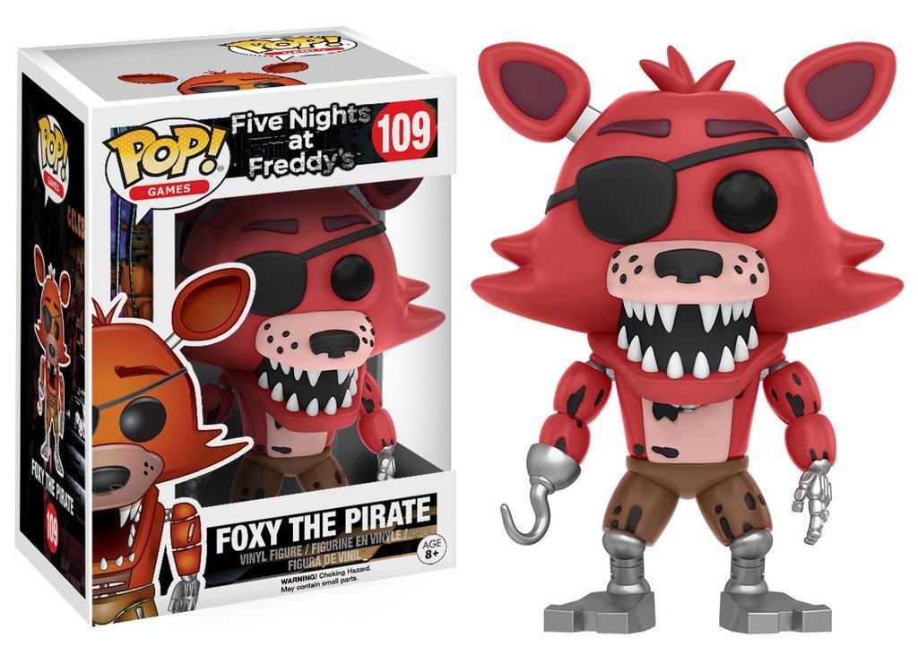 Five Nights at Freddy's POP! Games Vinyl Figure 109 Foxy The Pirate 9 cm