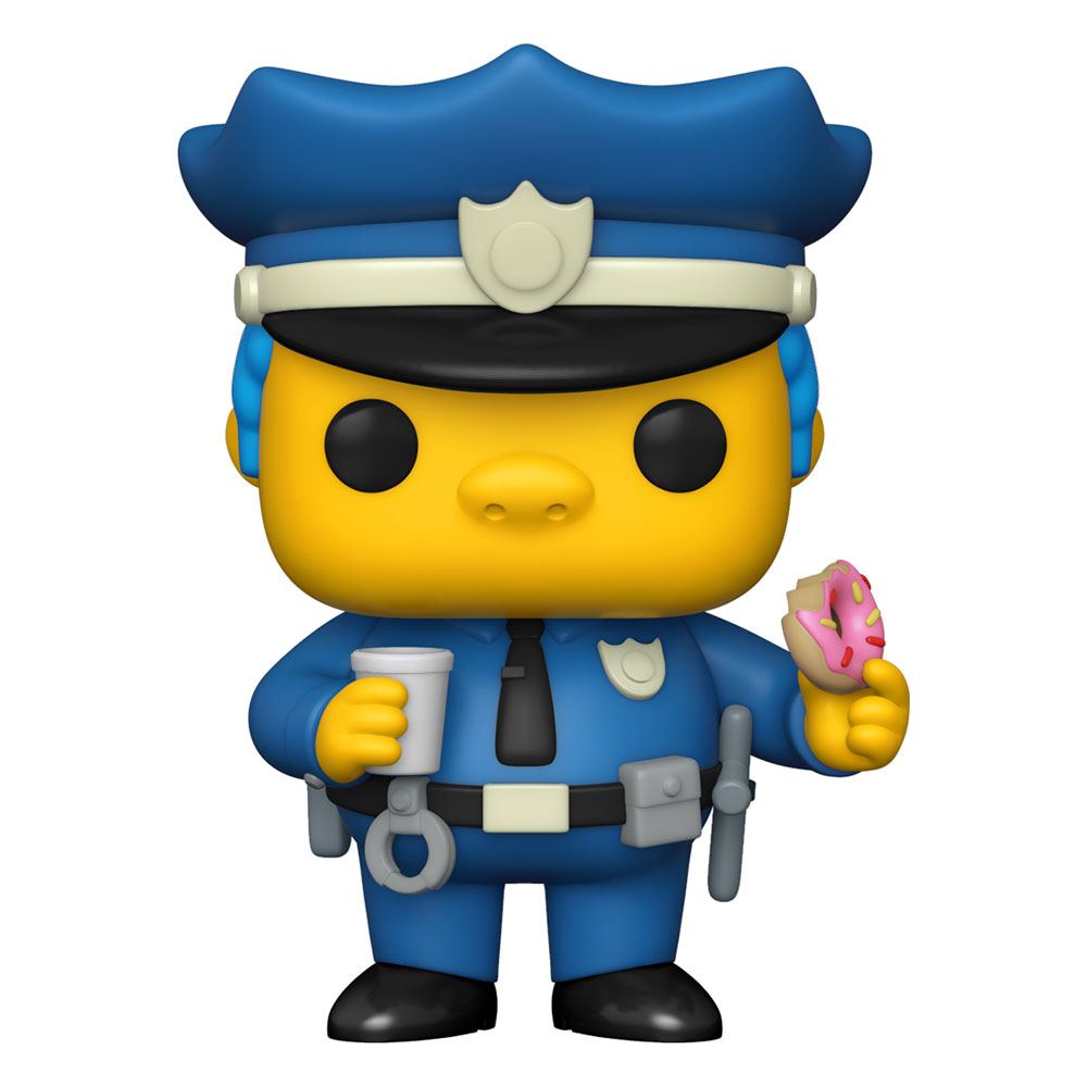 The Simpsons Funko POP! TV Vinyl Figure 899 Chief Wiggum Commissario Winchester 9 cm