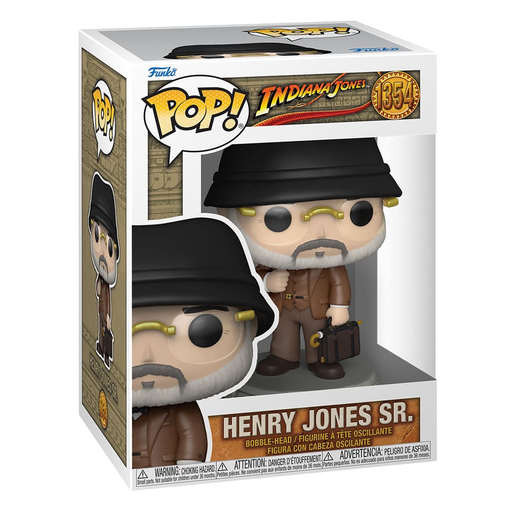 Indiana Jones Funko POP! Movies Vinyl Figure 1354 Henry Jones Sr 9 cm