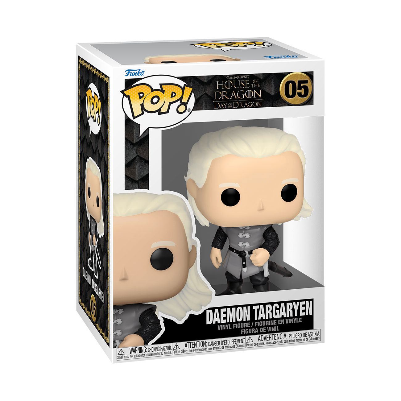 House of the Dragon Funko POP! TV Vinyl Figure 05 Daemon Targaryen 9 cm
