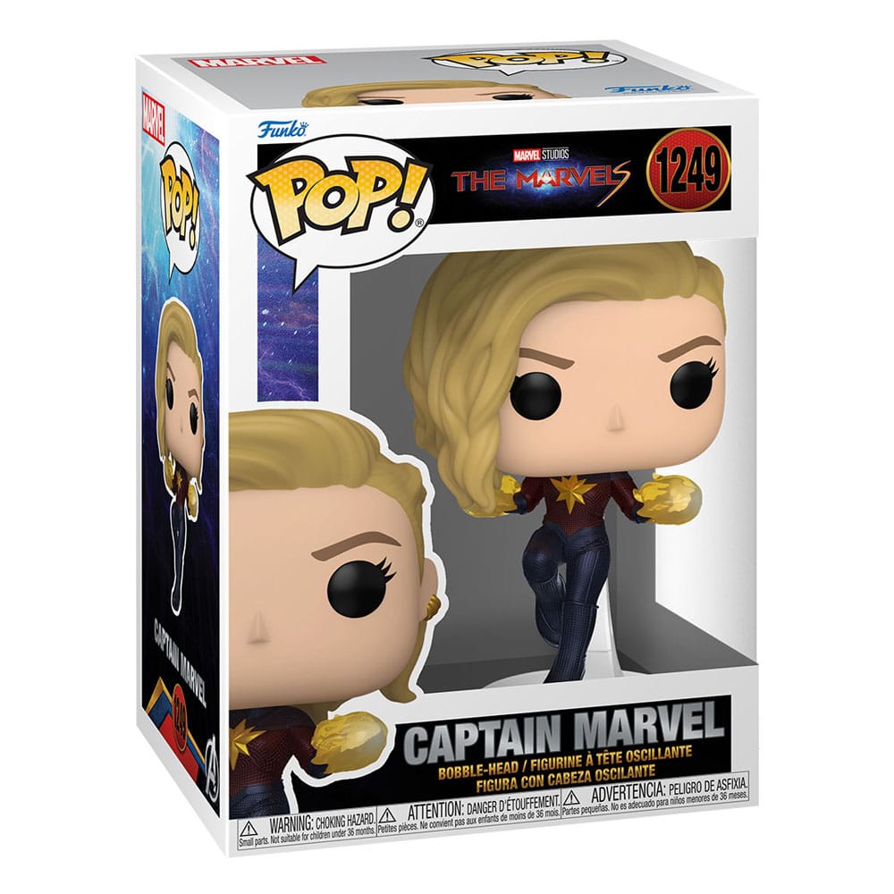 The Marvels Funko POP! Vinyl Figure 1249 Captain Marvel 9 cm