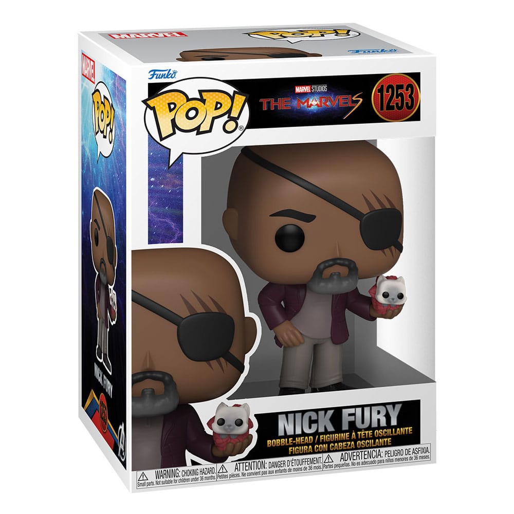 The Marvels Funko POP! Vinyl Figure 1253 Nick Fury 9 cm