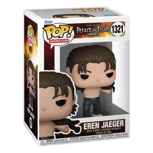 Attack on Titan Funko POP! Animation Vinyl Figure 1321 Eren Jeager 9 cm
