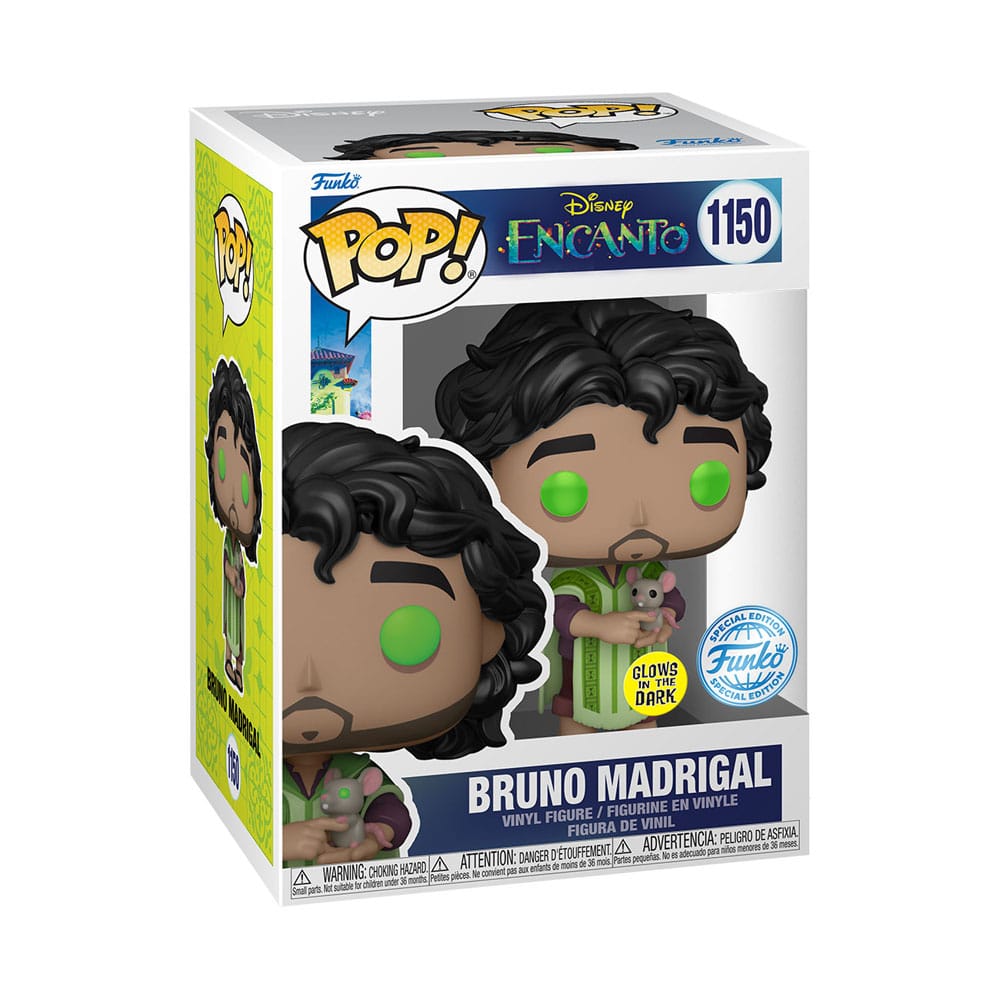 Encanto Funko POP! Movies Vinyl 1150 Figure Bruno (GW) 9 cm
