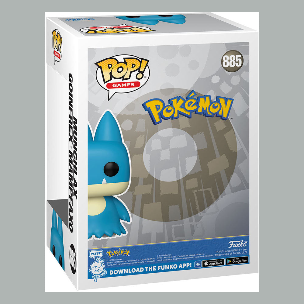 Pokemon Funko POP! Games Vinyl 885 Figure Munchlax 9 cm