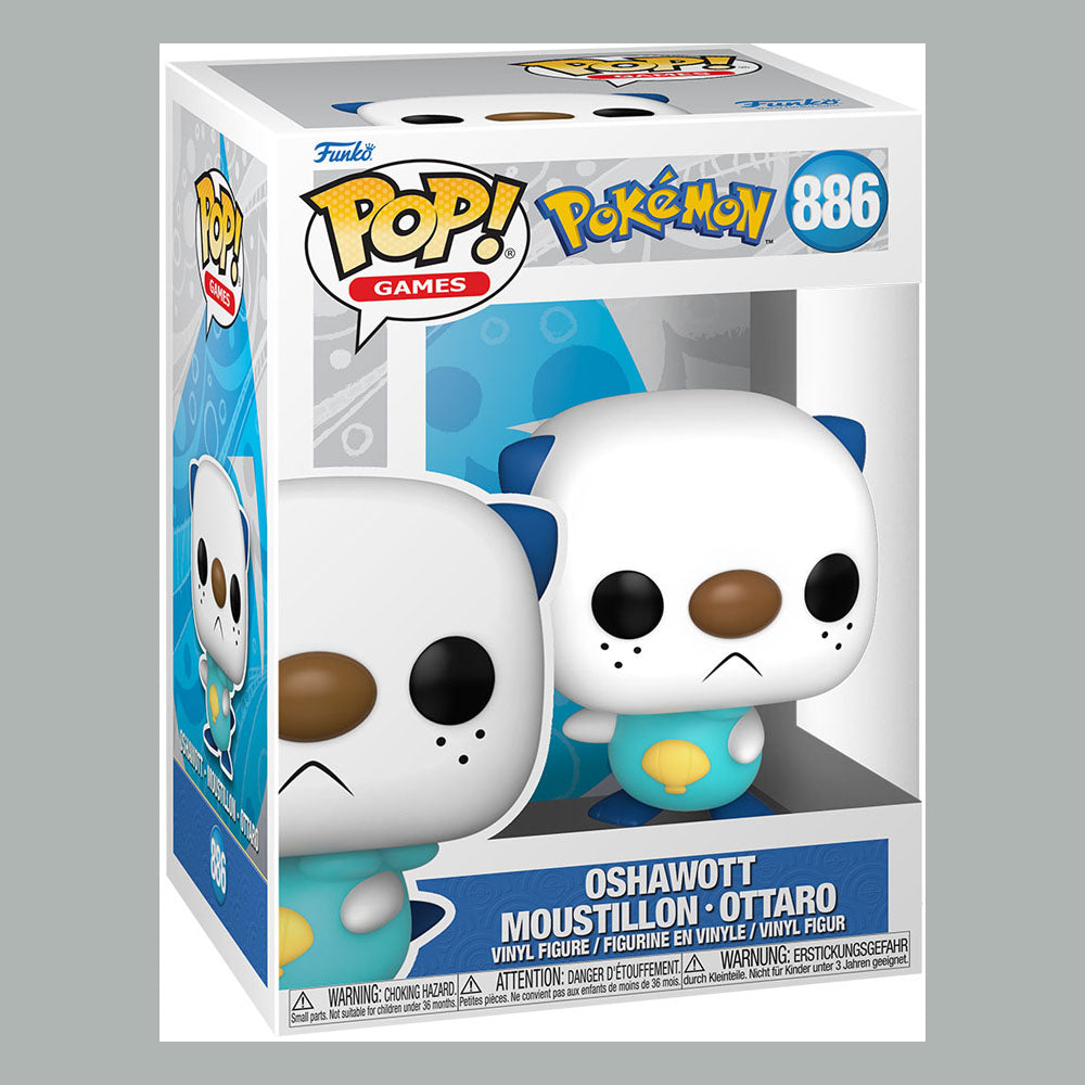 Pokemon Funko POP! Games Vinyl Figure 886 Oshawott (EMEA) 9 cm