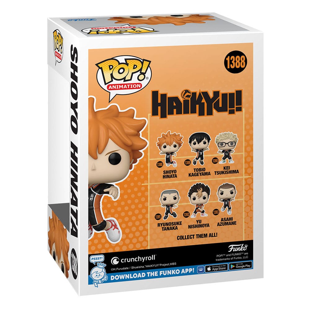 Haikyu!! Funko POP! Animation Vinyl Figure 1388 Shoyo Hinata 9 cm