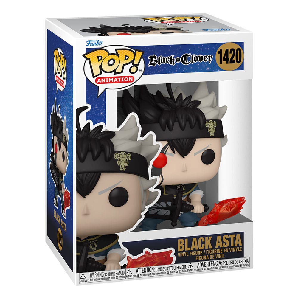 Black Clover Funko POP! Animation Vinyl Figure 1420 Asta 9 cm