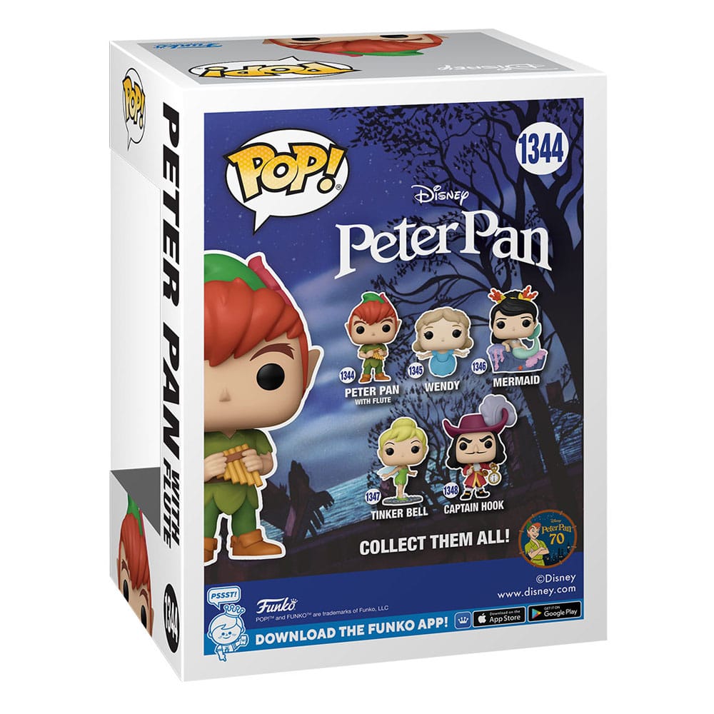 Peter Pan 70th Anniversary Funko POP! Disney Vinyl Figure 1344 Peter 9 cm