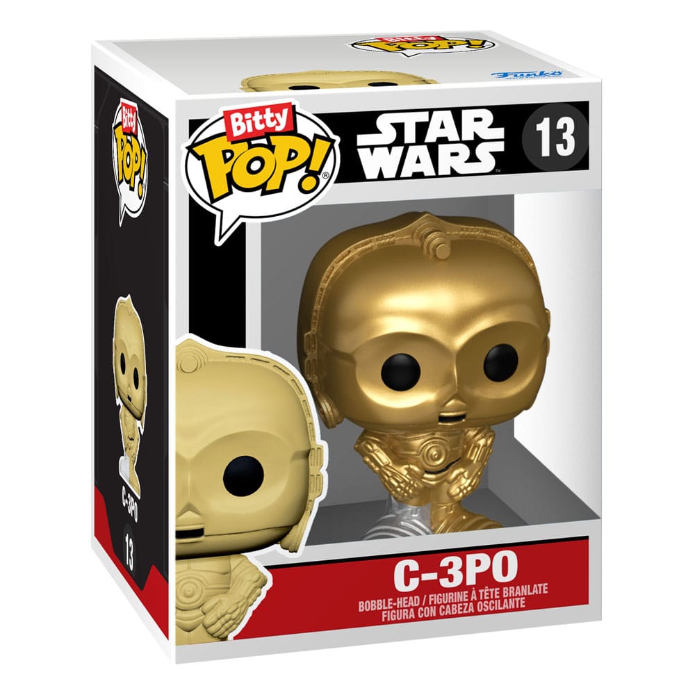 Star Wars Bitty Funko POP! Vinyl Figure 4-Pack Leia 2,5 cm