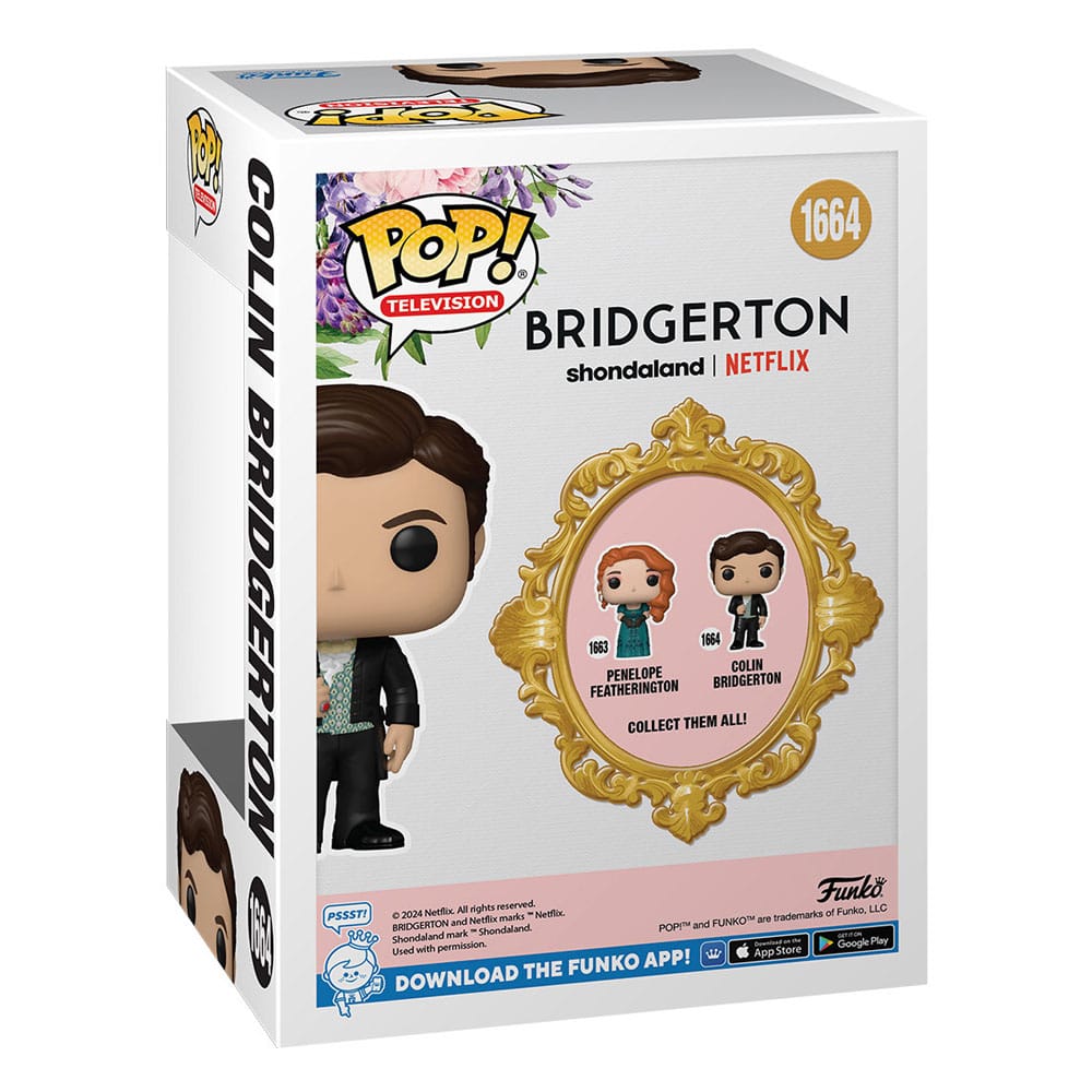 Bridgerton Funko POP! TV Vinyl Figure 1664 Colin Bridgerton 9 cm